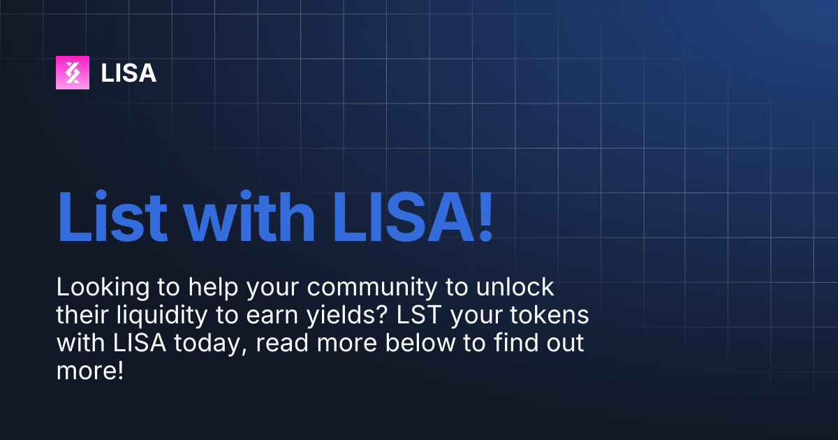 List with LISA! | LISA